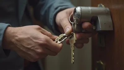 A Key Snapped Off in the Lock