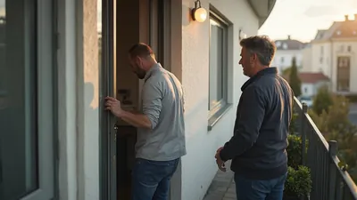 Locked Out on the Balcony or Terrace